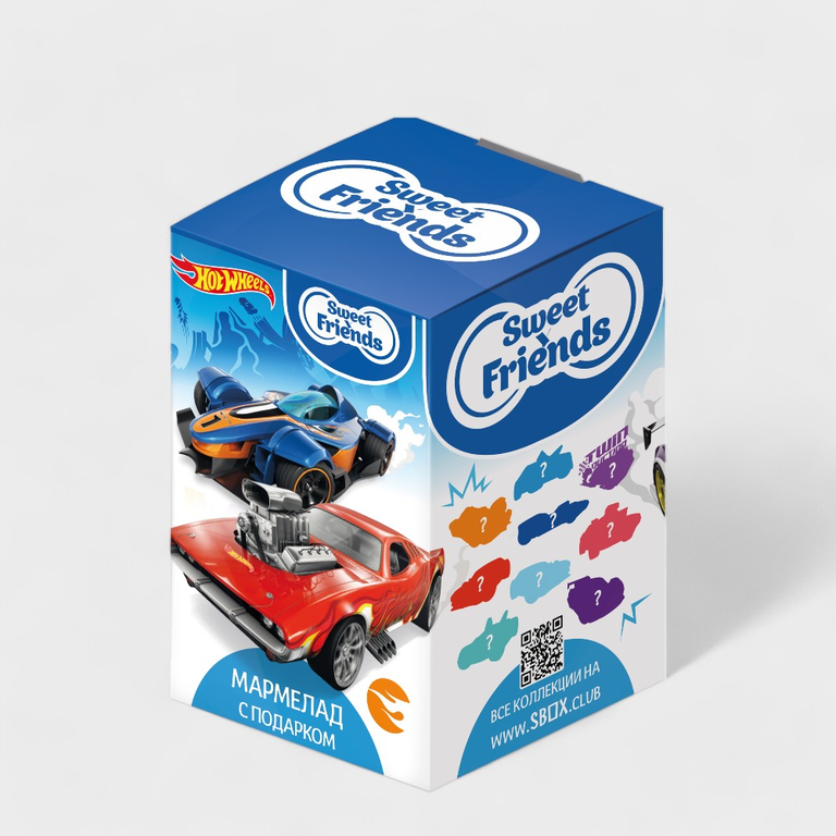 Мармелад «SweetFriends» Hot Wheels, 10 г