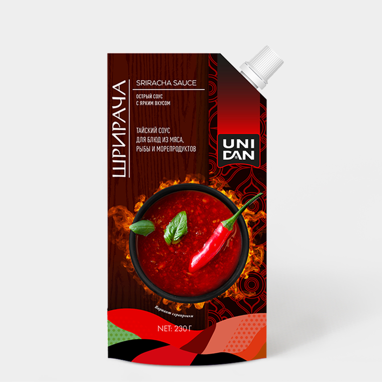 Соус «Uni Dan» Шрирача острый, 230 г