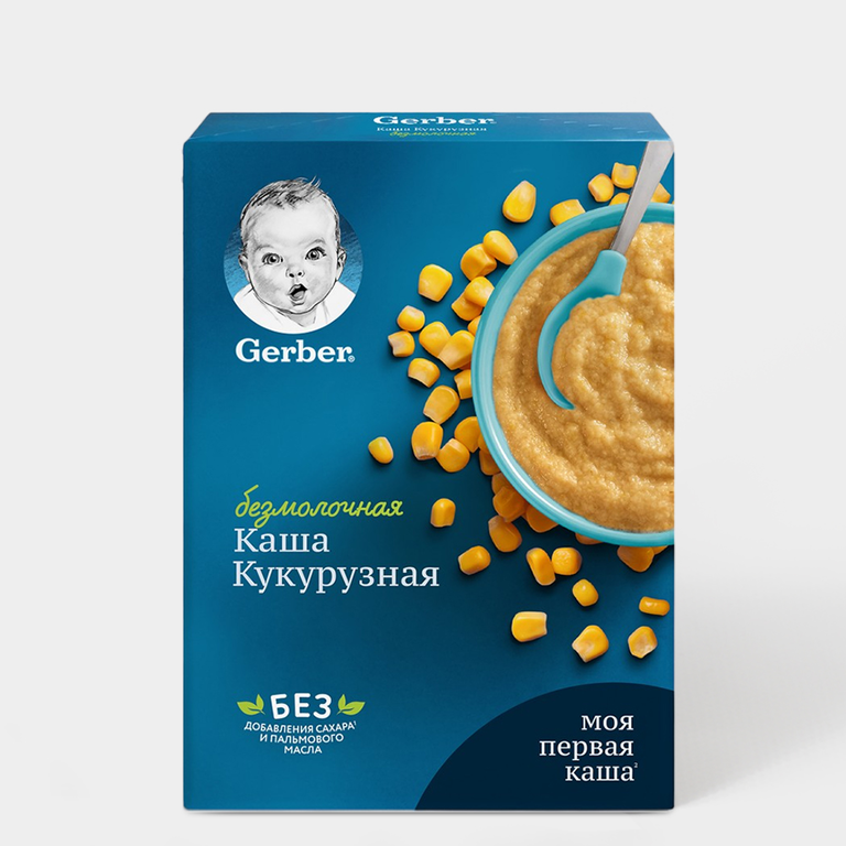 Каша кукурузная «Gerber» безмолочная, 180 г