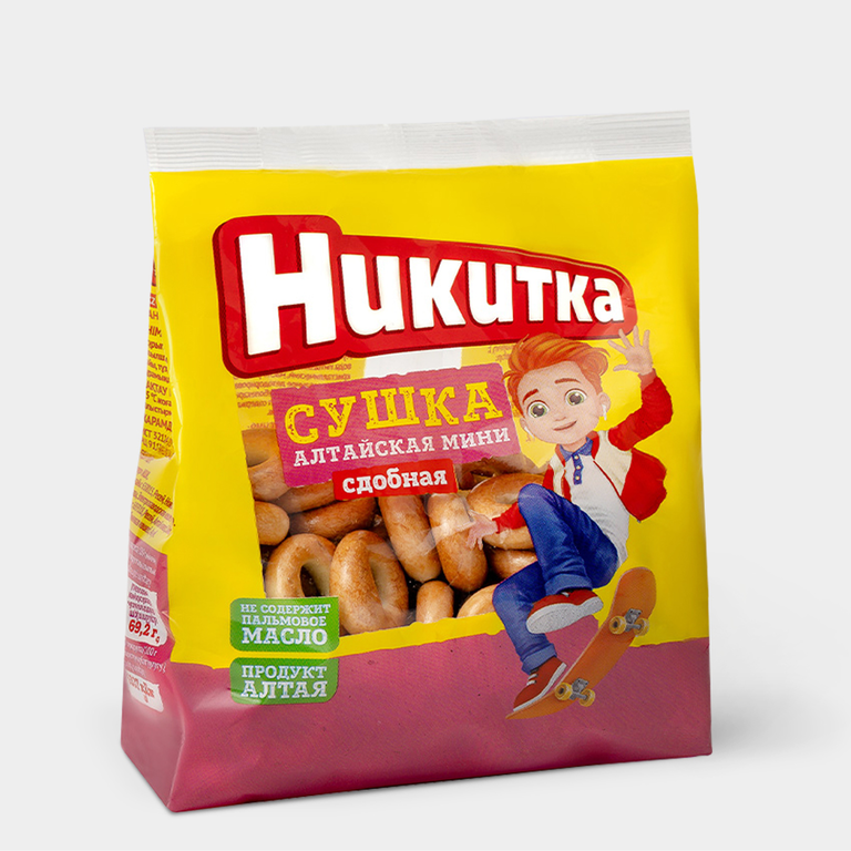 Мини-сушка «Никитка» сдобная, 150 г