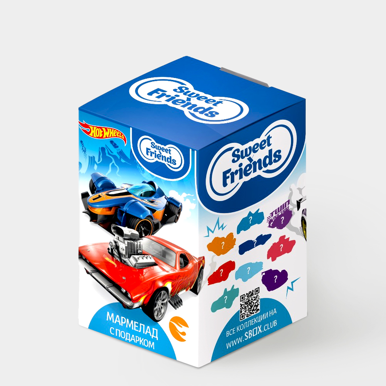 Мармелад «SweetFriends» Hot Wheels, 10 г