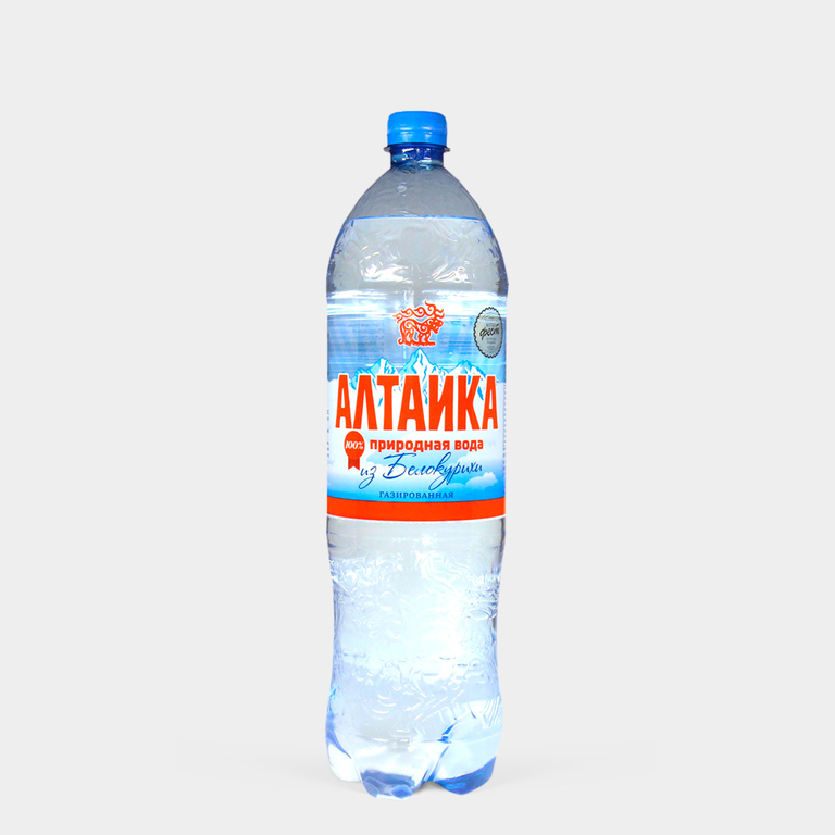 Вода природная «Алтаика» газированная, 1,5 л