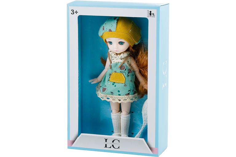 Шарнирная кукла с аксессуаром