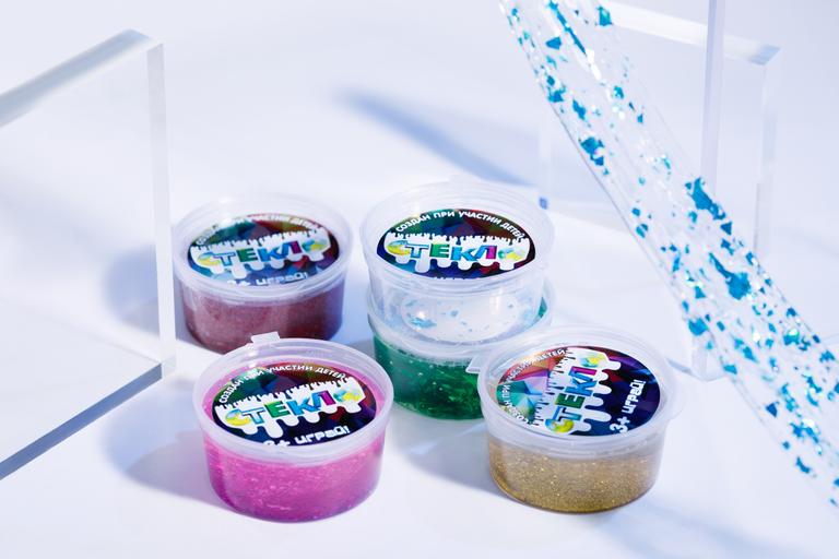 Слайм «Стекло» Party Slime, 50 г
