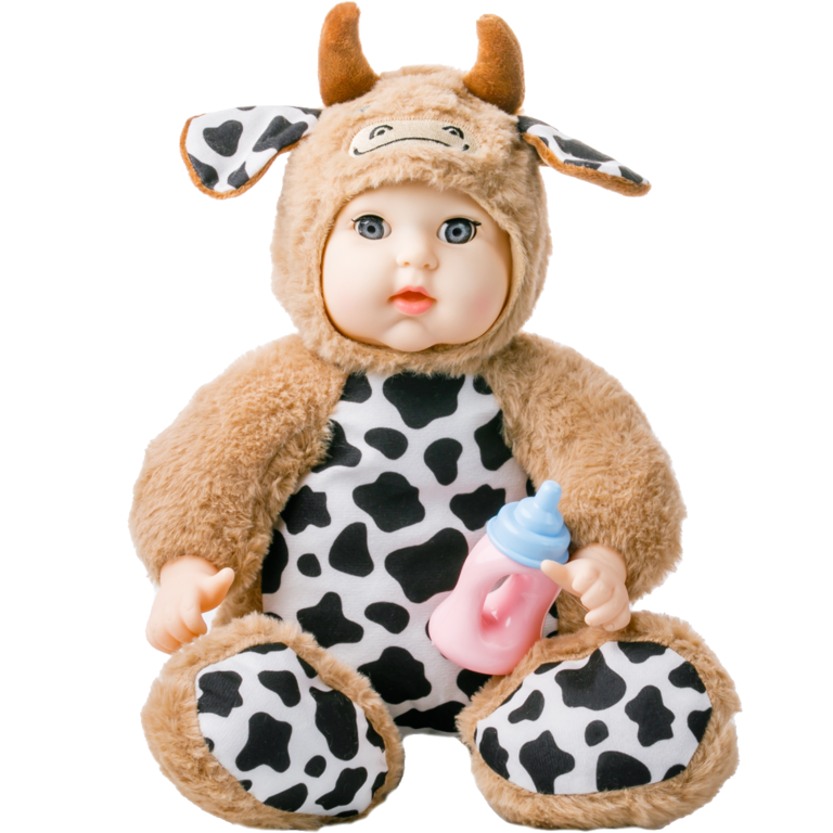 Мягкая кукла «Sugar Doll» в костюме бычка