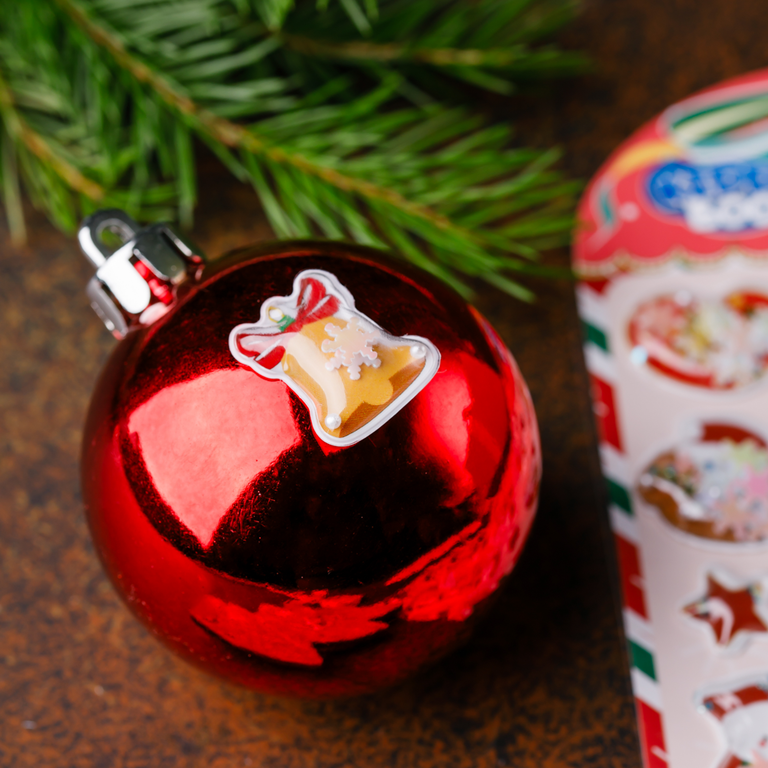 Объемные наклейки с блёстками Объемные наклейки с блёстками