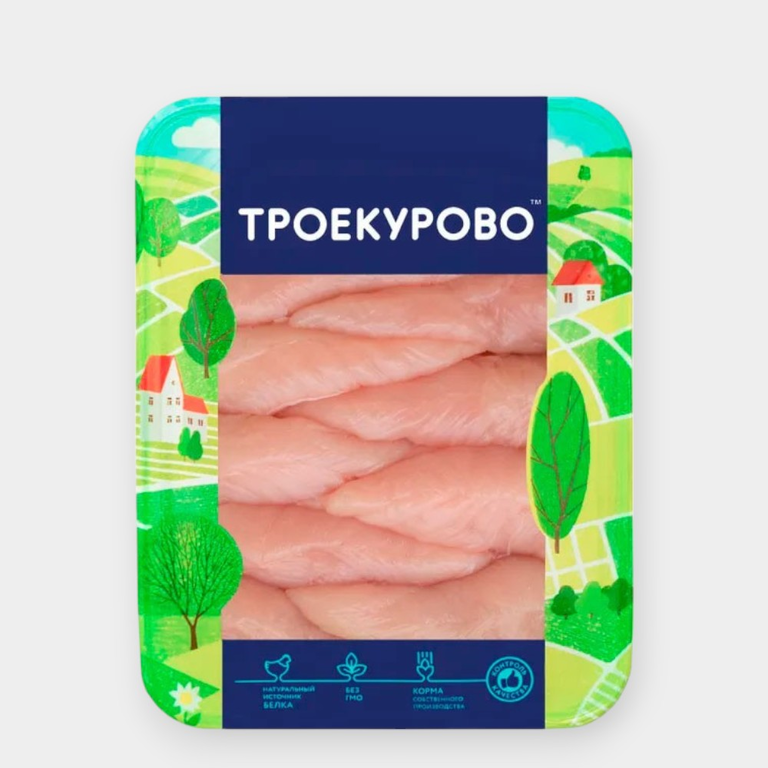 Филе цыпленка-бройлера «Троекурово» малое, 450 г