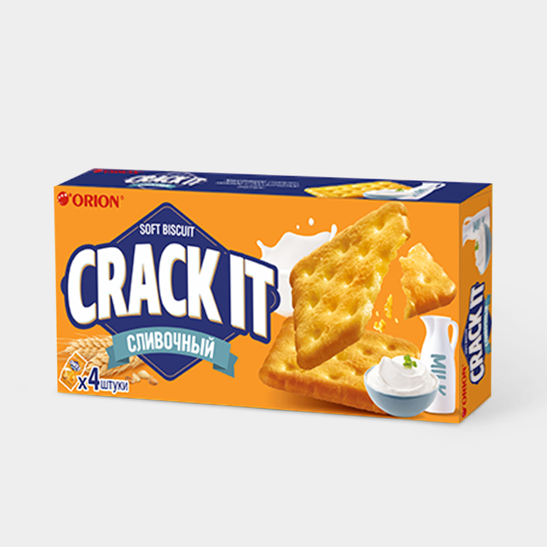 Печенье «CRACK IT» Сливочное, затяжное, 80 г