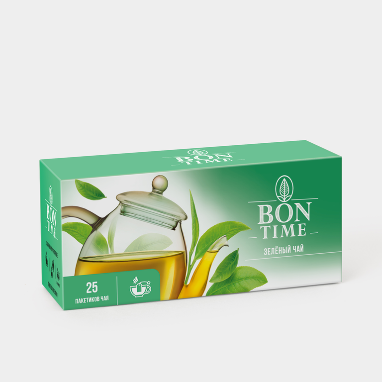 Чай зеленый «Bontime» 25 пакетиков, 50 г