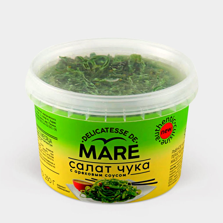 Салат «Delicatesse de Mare» Чука в ореховом соусе, 250 г