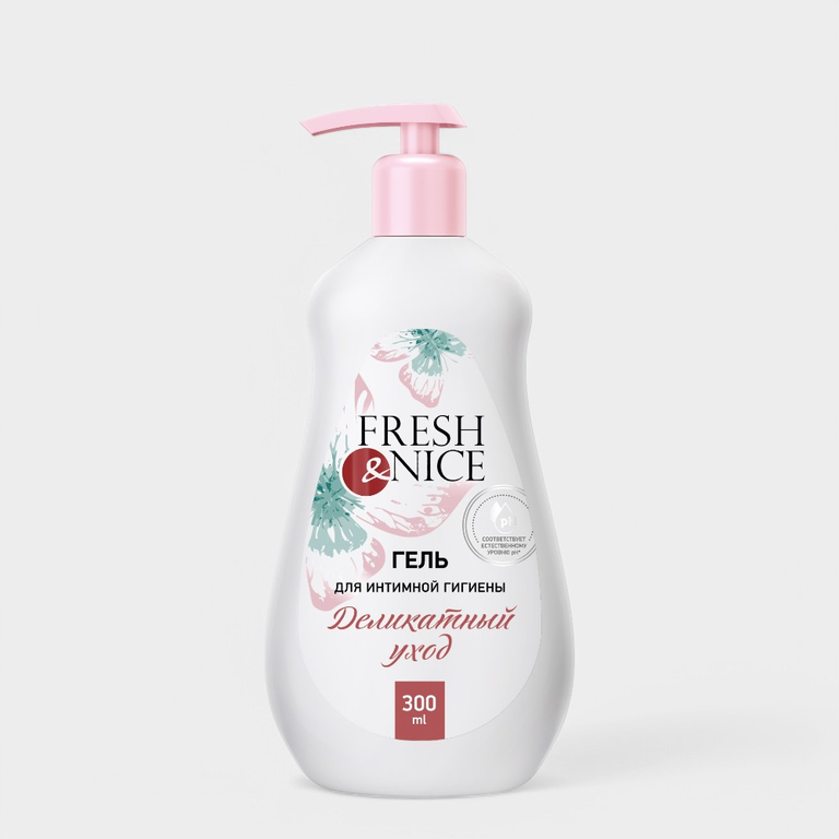 Гель для интимной гигиены «Fresh&Nice» Деликатный уход, 300 мл