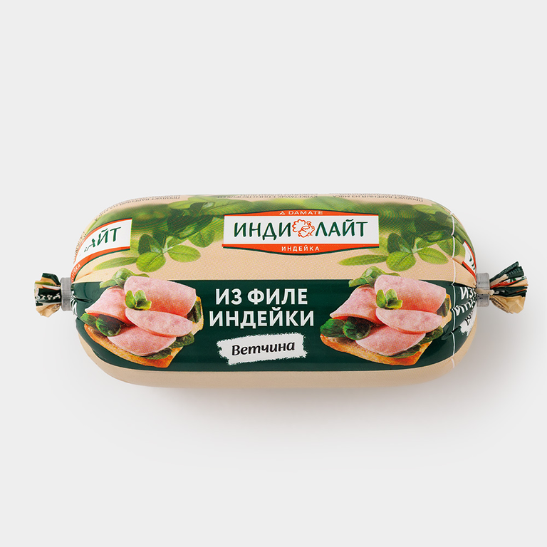 Ветчина «ИНДИлайт» из филе индейки, 400 г
