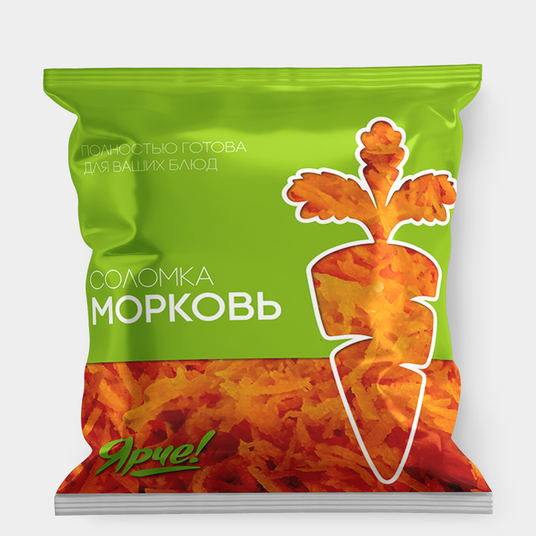 Морковь свежая соломка, 200 г