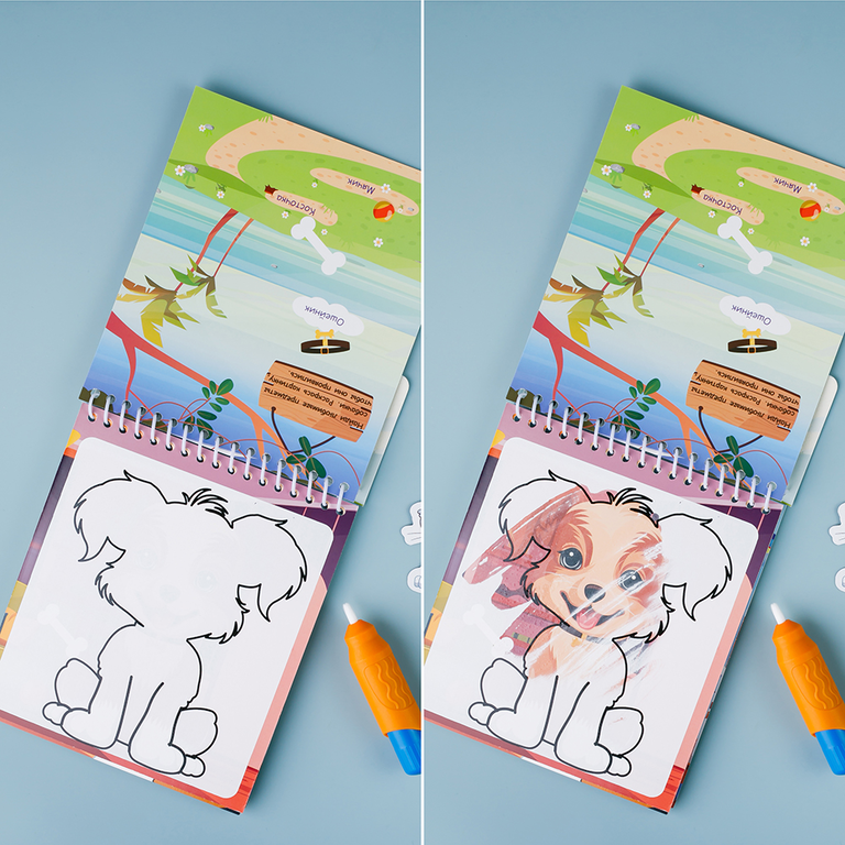 Многоразовая раскраска «Четыре прекрасных сезона» Многоразовая раскраска «Четыре прекрасных сезона»