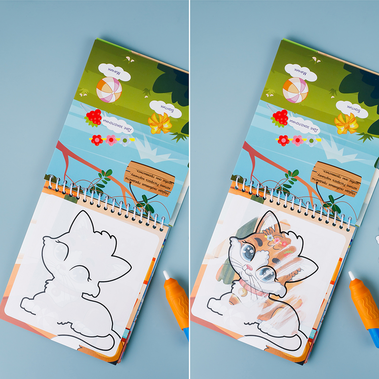 Многоразовая раскраска «Четыре прекрасных сезона» Многоразовая раскраска «Четыре прекрасных сезона»