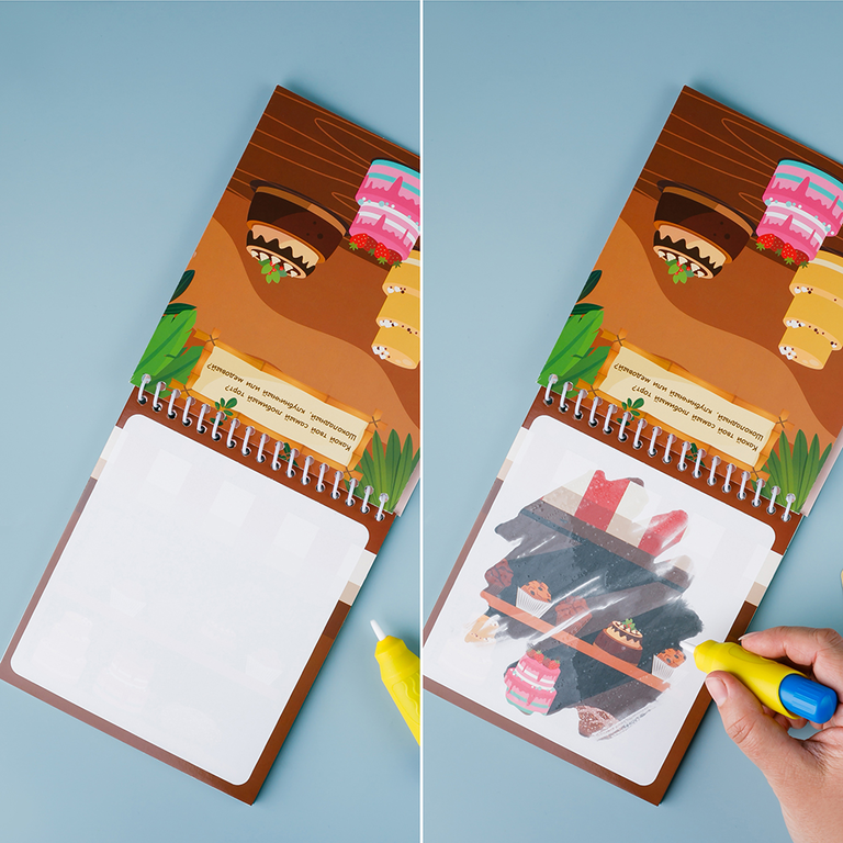 Многоразовая раскраска «Четыре прекрасных сезона»