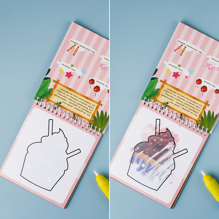 Многоразовая раскраска «Четыре прекрасных сезона»