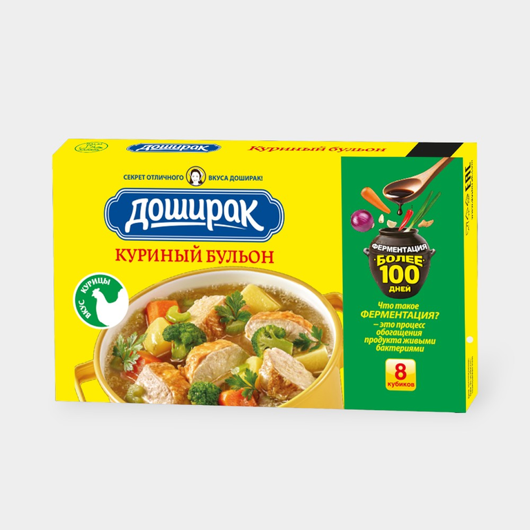 Бульон быстрого приготовления «Доширак» куриный, 80 г