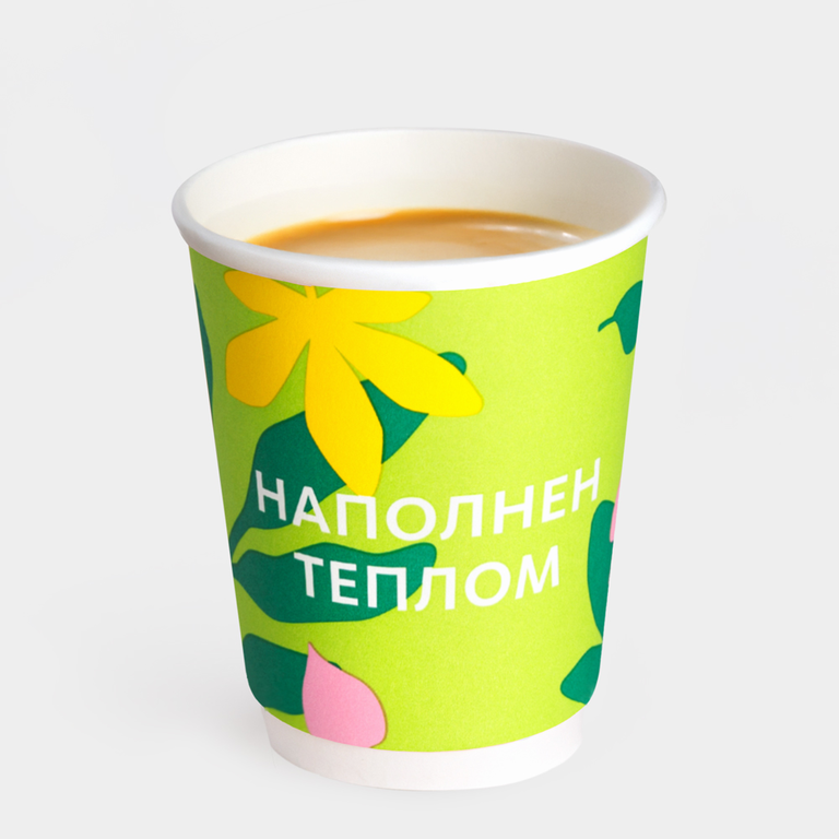 Флэт-уайт, 180 мл Флэт-уайт, 180 мл