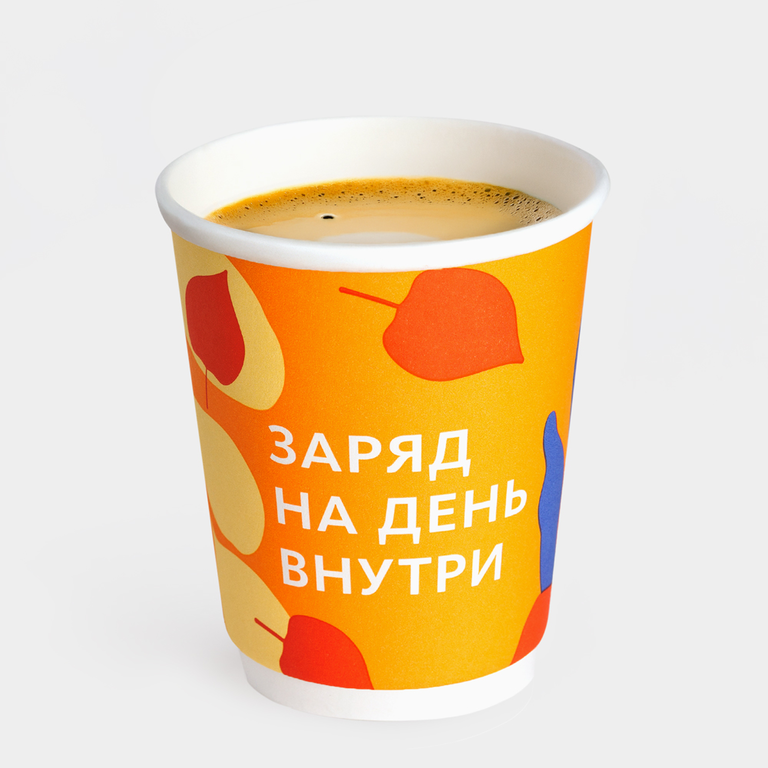 Флэт-уайт с арахисом, 180 мл