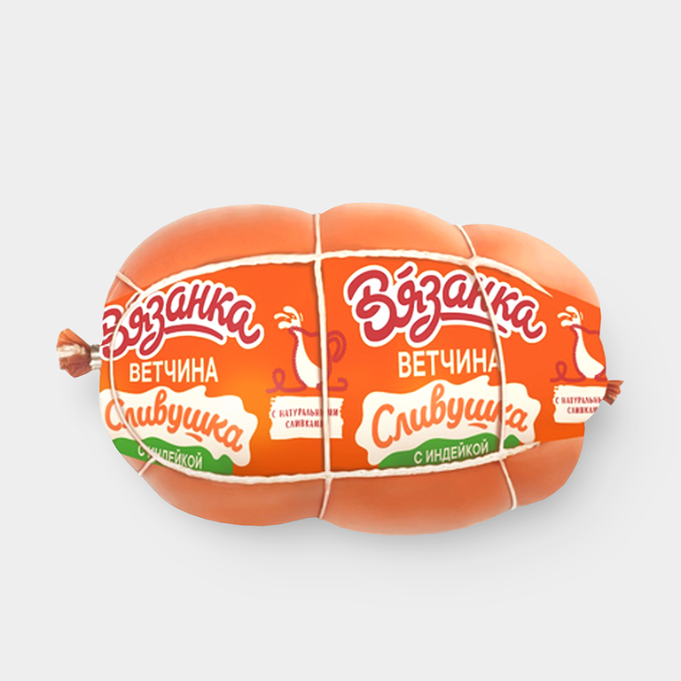 Ветчина «Вязанка» Сливушка с индейкой, 300 г Ветчина «Вязанка» Сливушка с индейкой, 300 г