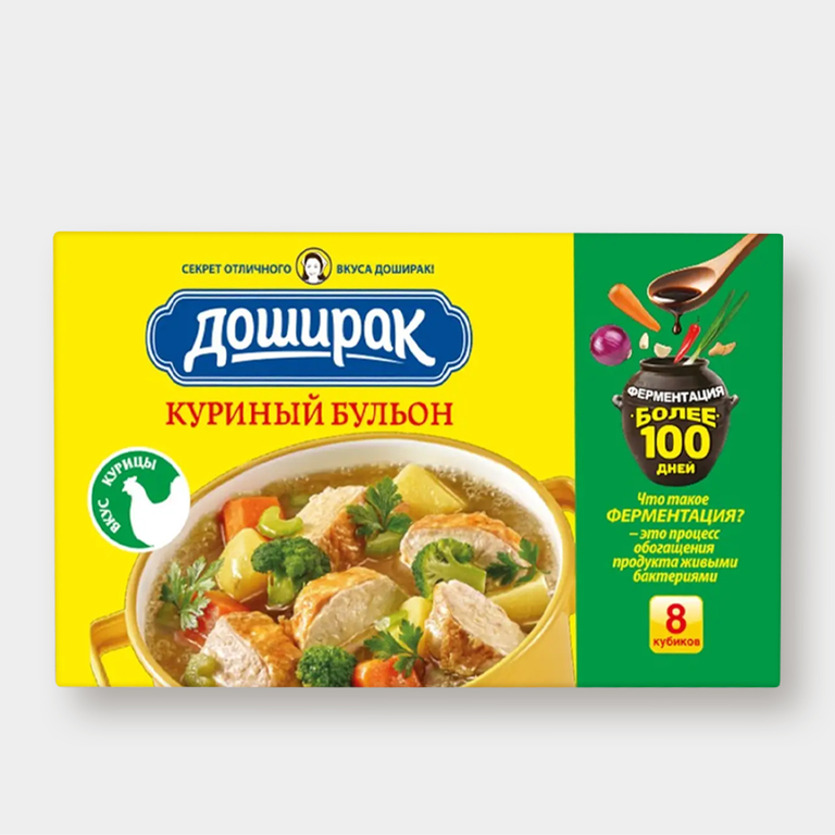 Бульон быстрого приготовления «Доширак» куриный, 80 г