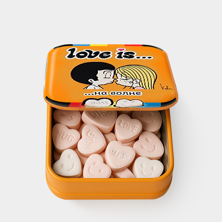 Конфеты освежающие «Love is» со вкусом морской соли и маракуйи, 20 г