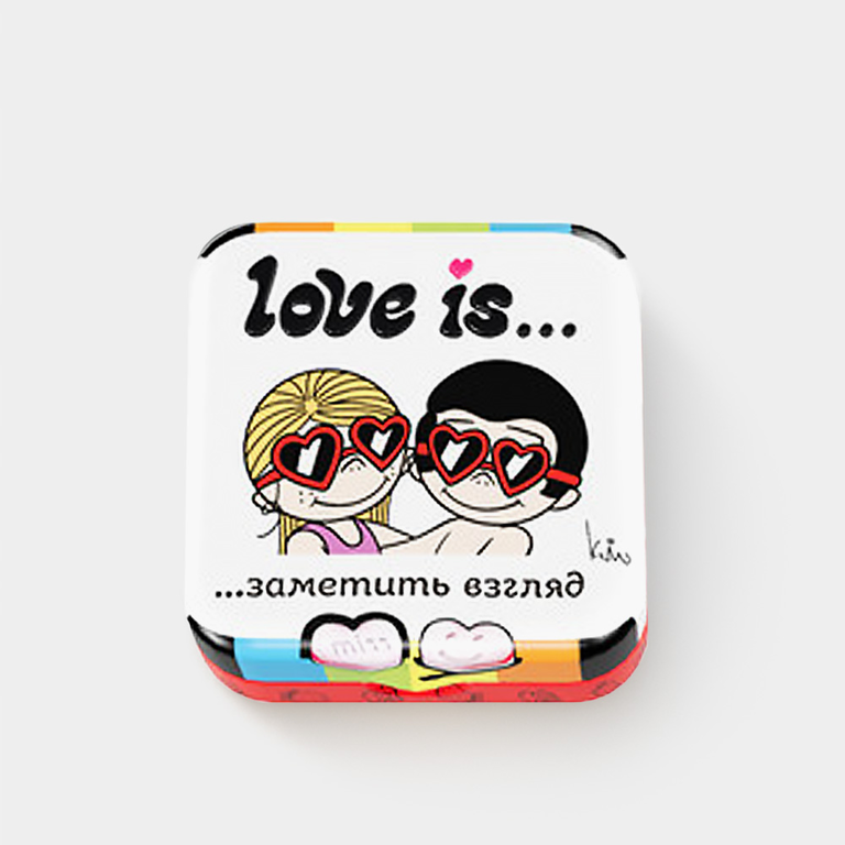 Конфеты освежающие «Love is» со вкусом клубники, 20 г