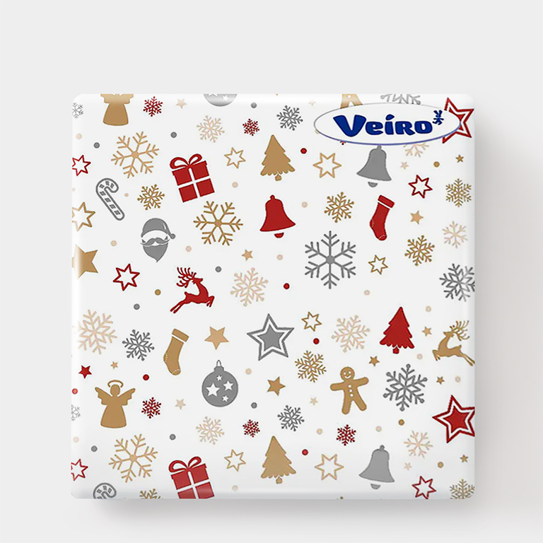 Салфетки «Veiro» трехслойные, 20 шт Салфетки «Veiro» трехслойные, 20 шт