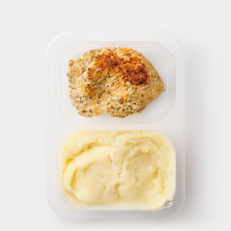 Куриная отбивная с картофельным пюре, 270 г