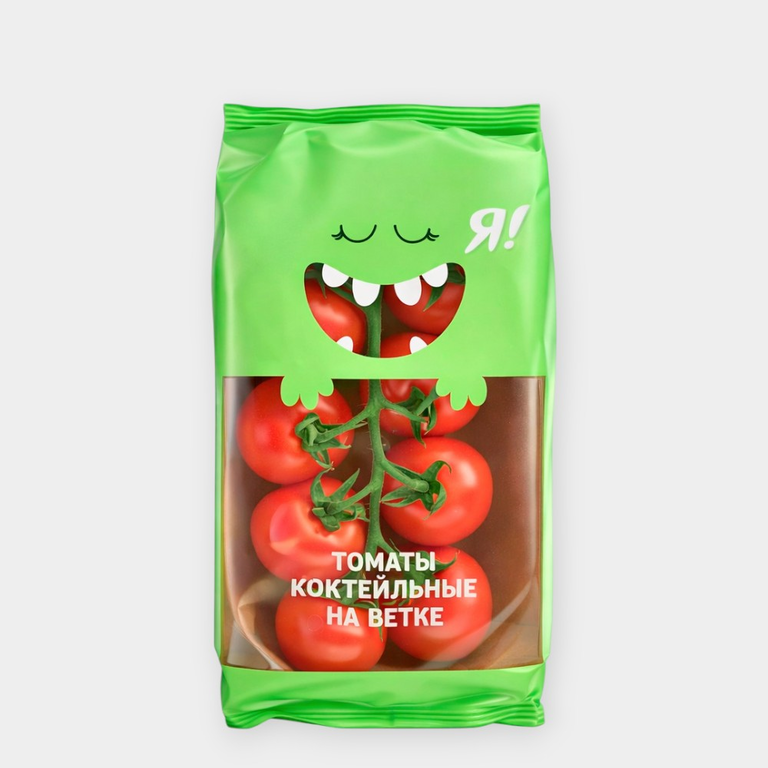 Томат коктейльный на ветке, 350 г Томат коктейльный на ветке, 350 г