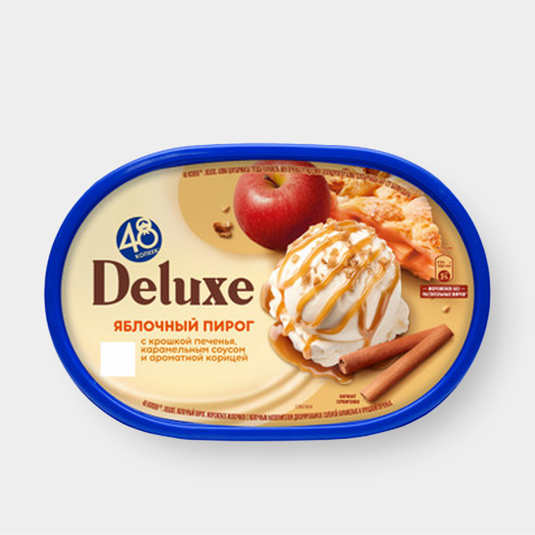 Мороженое «48 копеек» Яблочный пирог, 478 г