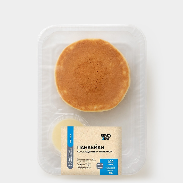 Панкейки со сгущеным молоком, 100 г