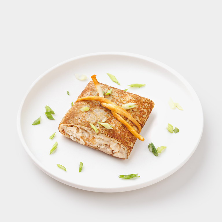 Блин с жюльеном из курицы и грибов, 150 г Блин с жюльеном из курицы и грибов, 150 г