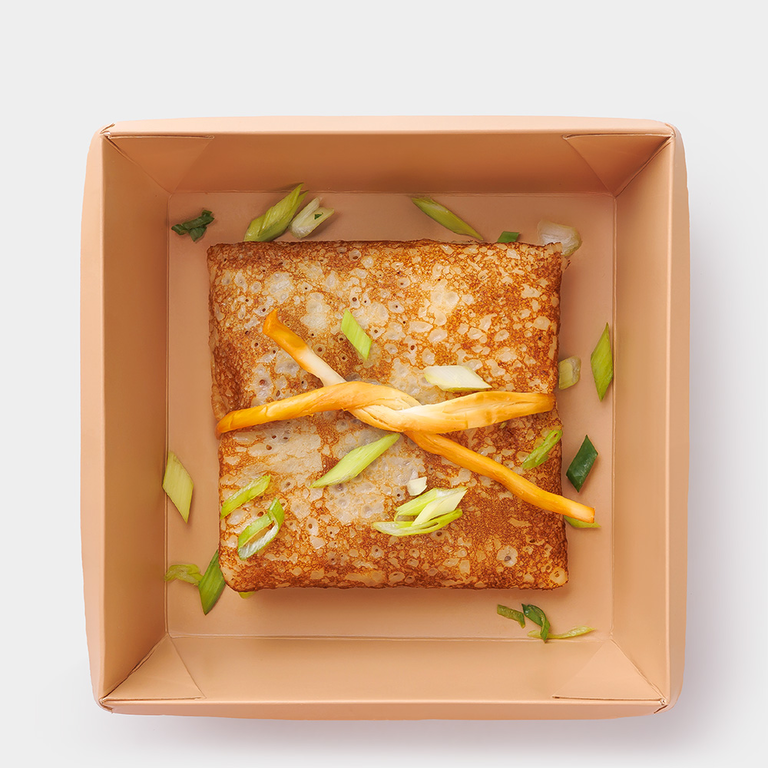 Блин с жюльеном из курицы и грибов, 150 г Блин с жюльеном из курицы и грибов, 150 г