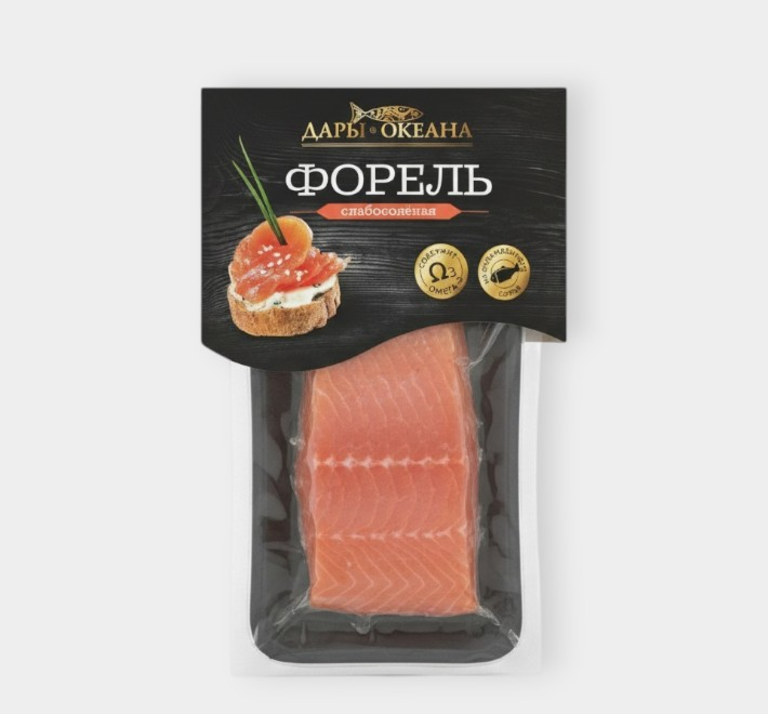 Форель слабосоленая, 150 г