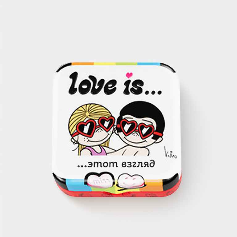 Конфеты освежающие «Love is» со вкусом клубники, 20 г