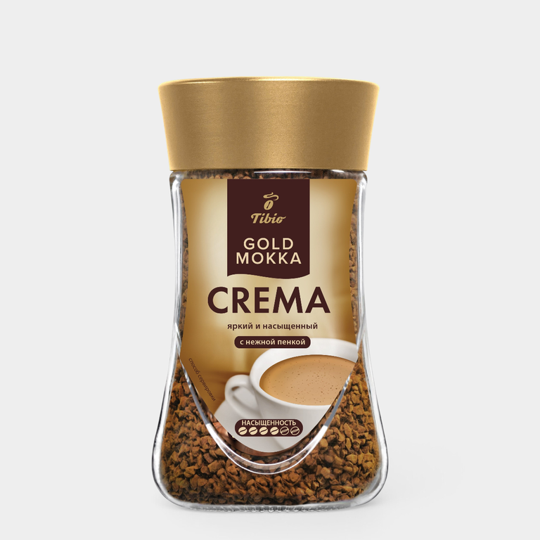 Кофе растворимый «Tibio» Gold Mokka Crema, 90 г