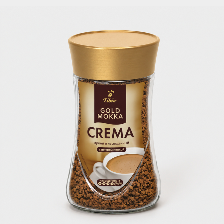 Кофе растворимый «Tibio» Gold Mokka Crema, 90 г